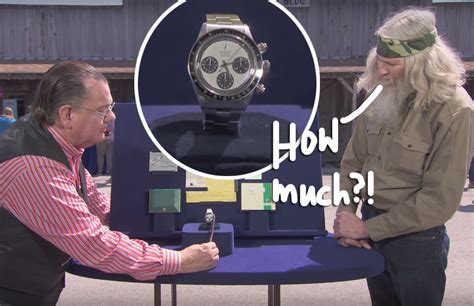 man finds out how much his rolex is worth